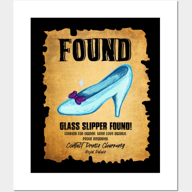 Found: Glass Slipper Wall Art by the-krisney-way